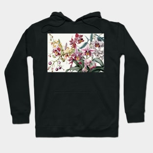 Oriental Orchids Hoodie